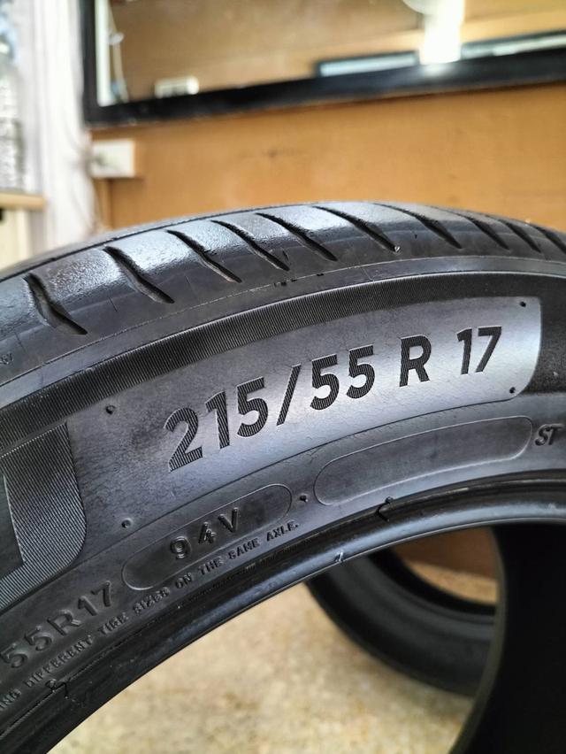 ยางรถยนต์มือสอง MICHELIN ปี 2019 (215/55 R 17) 14