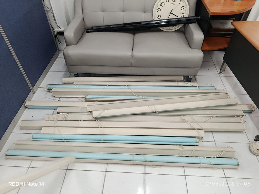 ม่านมูลี่ใช้ภายในออฟฟิศ