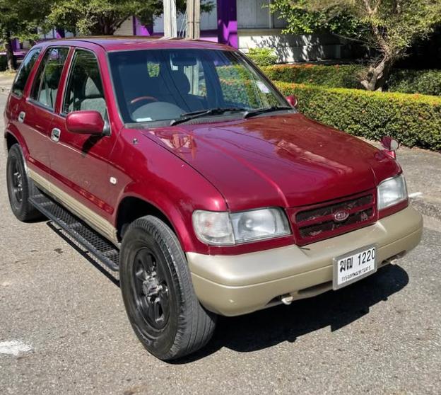 1996 Kia Sportage สีแดง 2