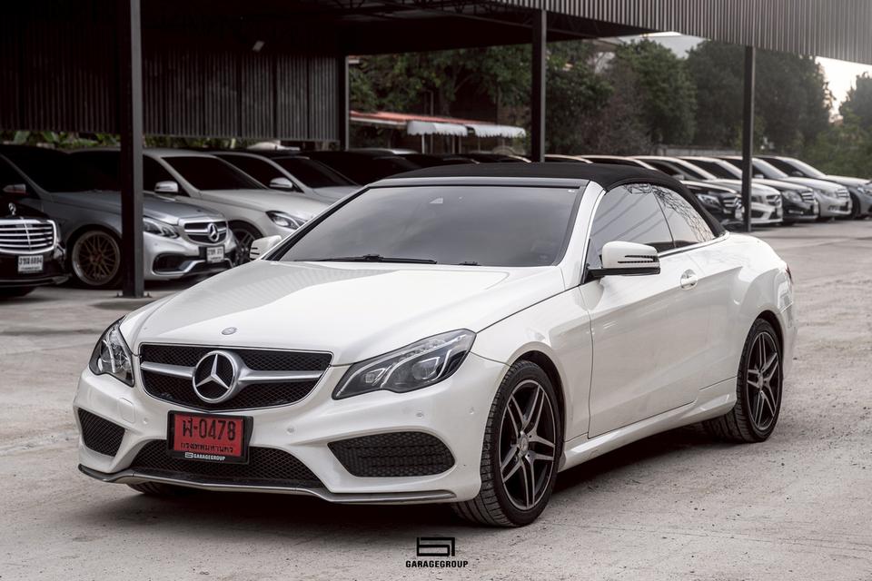 รหัสรถ 67GG4646 Benz E200 Cabriolet Amg 2014 facelift แท้ไฟรวม รูปที่ 2