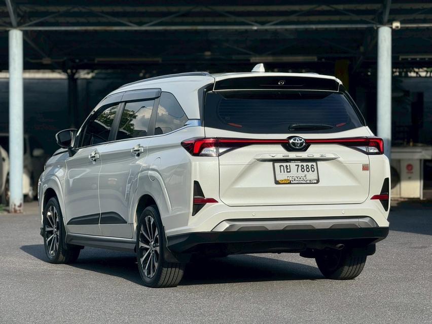 Toyota Veloz 1.5 Premium  ปี2022 จดทะเบียน 2023  สีขาว รถมือเดียว สีขาวมุก  7 ที่นั่ง ไม่เคยมีอุบัติเหตุหนักใดใดทั้งสิ้น 5