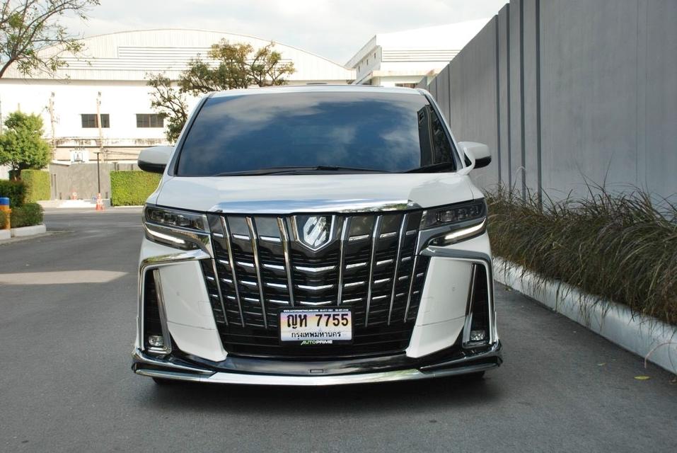  Toyota ALPHARD 2.5 SC PACKAGE ปี 2020 สีขาวมุข เบนซิน ไมล์ 61,000 กม. 7