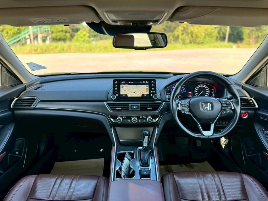 HONDA ACCORD G10   Sedan MY19 Sedan 4dr Hybrid TECH-CVT TOP FWD 2.0 สีดำ   เกียร์ออโต้ ปี 2019 11