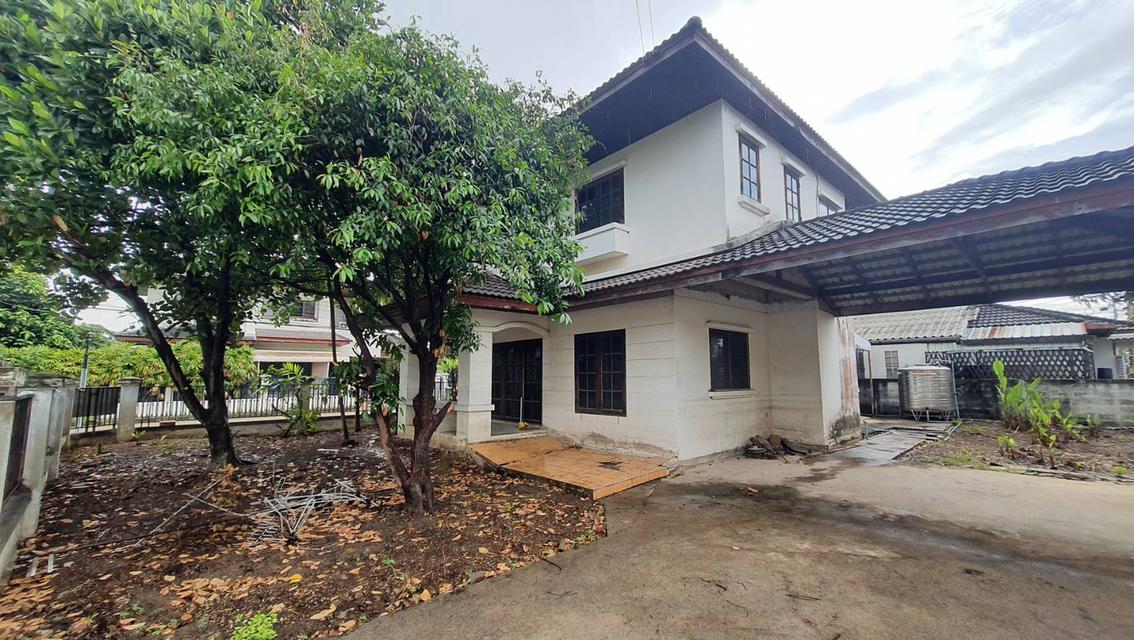 ขายบ้าน - หมู่บ้านพัชรวิลล์ อ.บางใหญ่ ใกล้สถานี รถไฟฟ้าสายสีม่วง (สถานีบางพลู) - บ้านเดี่ยว 2 ชั้น 4