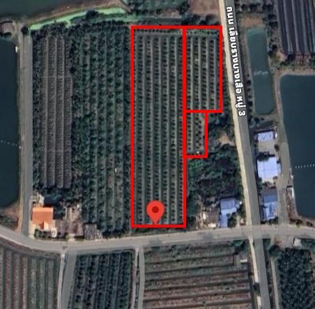 ขายที่ดิน 8ไร่ 2งาน ต.ดอนยายหอม จ.นครปฐม ติดถนนคอนกรีต 1