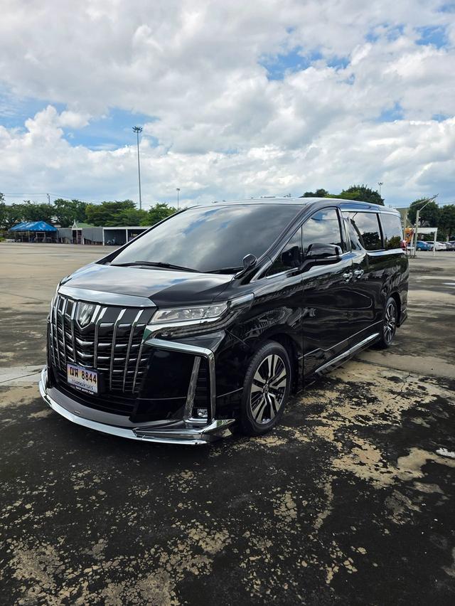 Toyota ALPHARD 2.5SC PACKAGE สีดำ ปี 2021 ไมล์ 70,000 กม.