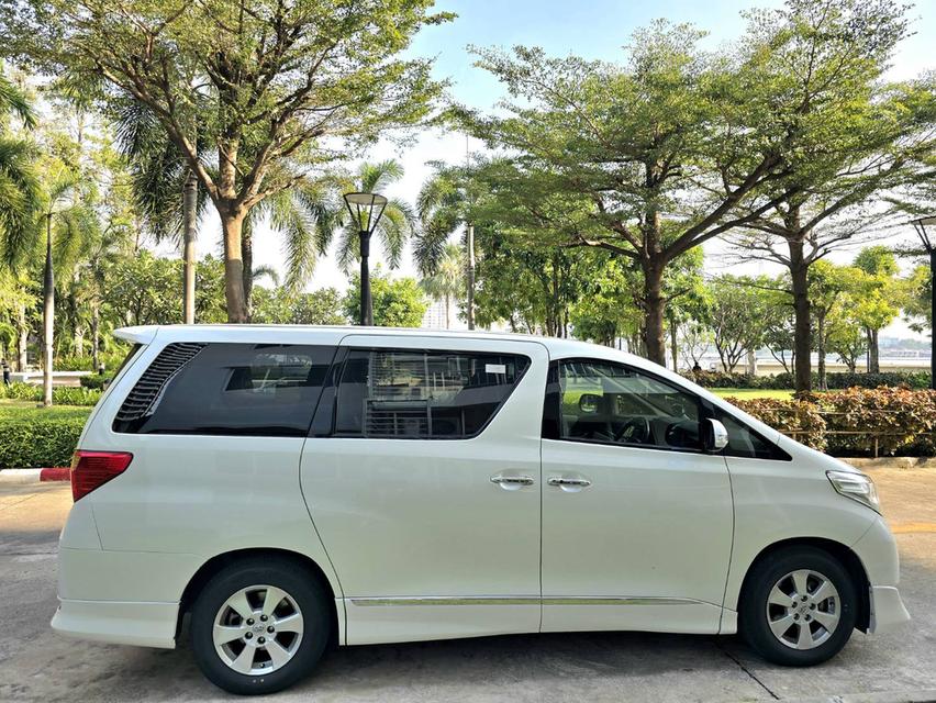 ไมล์แท้ 120,000 กม. Toyota #Alphard 2.4 V ท๊อปสุด sunroof Minorchange 3