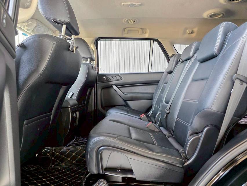 FORD EVEREST 2.0 TURBO TREND ปี 2022 จด 2023 สีดำ AT ขับ 2  โฉม ปี15-22 รถ Vat% รูปที่ 12