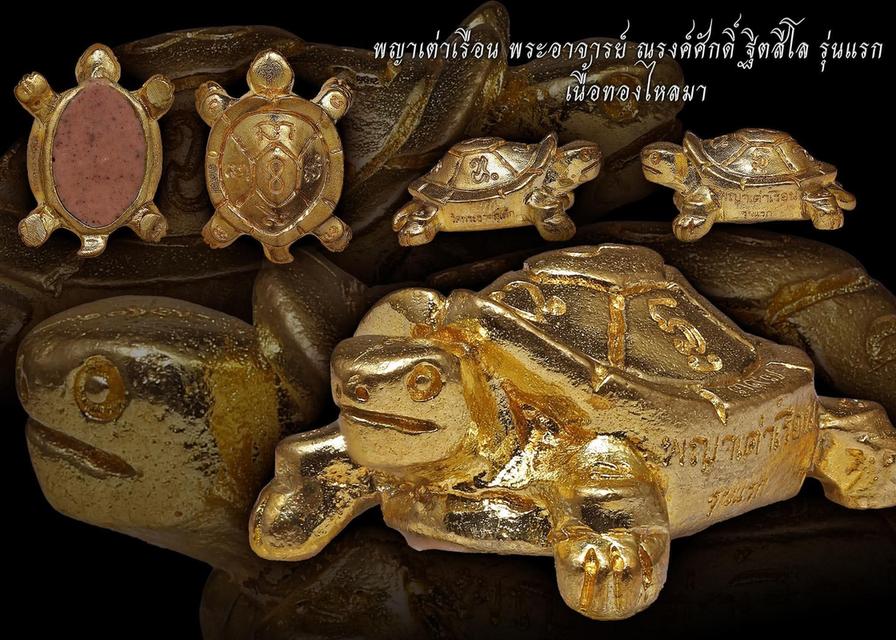 พญาเต่าเรือน ครูบาเเก้ว วัดพระธาตุภูเเพ็ค จ. สกลนคร เนื้อทองไหลมา