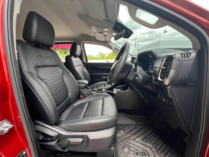 2023 FORD RANGER, 2.0 SPORT 4WDโฉม HI-RIDER DOUBLE CAB เกียร์ออโต้ สีส้ม รูปที่ 10