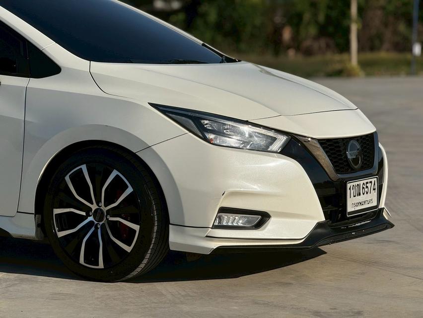 NISSAN ALMERA Sedan 4dr VL TOP  XTRONIC CVT FWD 1.0iTC Y2020. สีขาว เกียร์ออโต้ 4