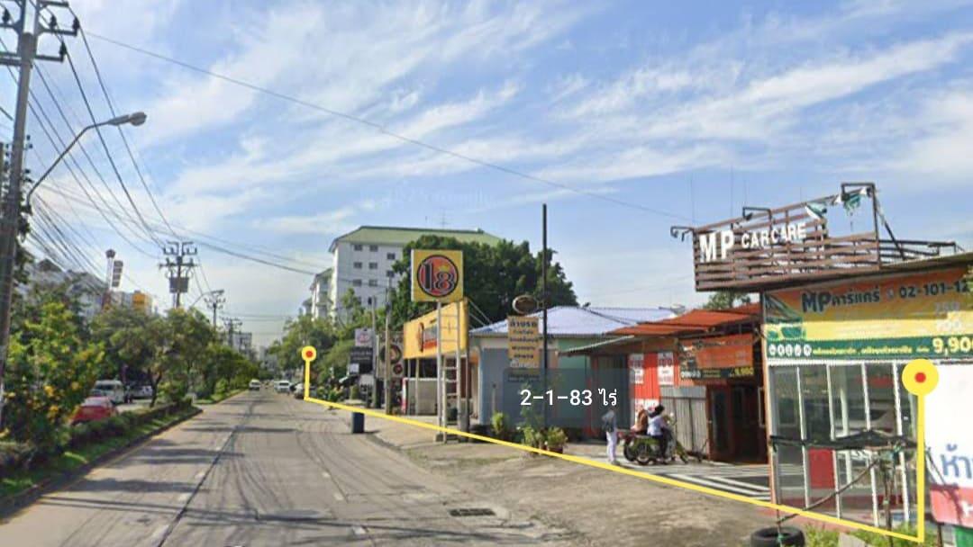 ขายที่ดินมีสิ่งปลูกสร้าง 2-1-83 ไร่ ลาดพร้าว ถ.แฮปปี้แลนด์สาย1 ใกล้สถานีรถไฟฟ้าบางกะปิ แขวงคลองจั่น เขตบางกะปิ กรุงเทพๆ 1