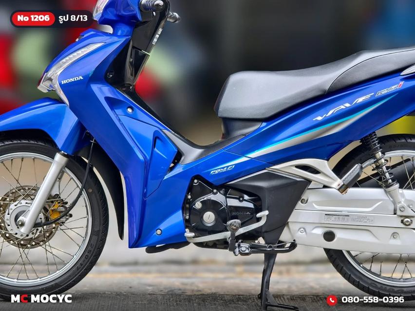 Honda Wave 125i 2018 สตาดมือ เครื่องเดิมเสียงเงียบ ใช้งานได้ปกติ มีเล่มเขียวชุดโอนให้ครบ No.1206 รูปที่ 9