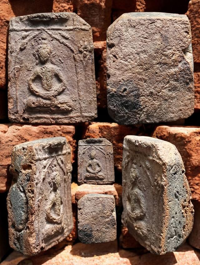 เปิดพระกรุ วัดกระชาย พิมพ์สมาธิ พิมพ์เล็ก สภาพสวยติดหน้าตา จ.อยุธยา