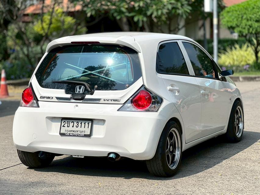 Honda Brio 1.2V ATเครื่องยนต์: เบนซิน เกียร์ออโต้  ปี2013 สีขาว ไมล์ 95,xxx km. โทร 092-263-9576 เอ๋ รูปที่ 7