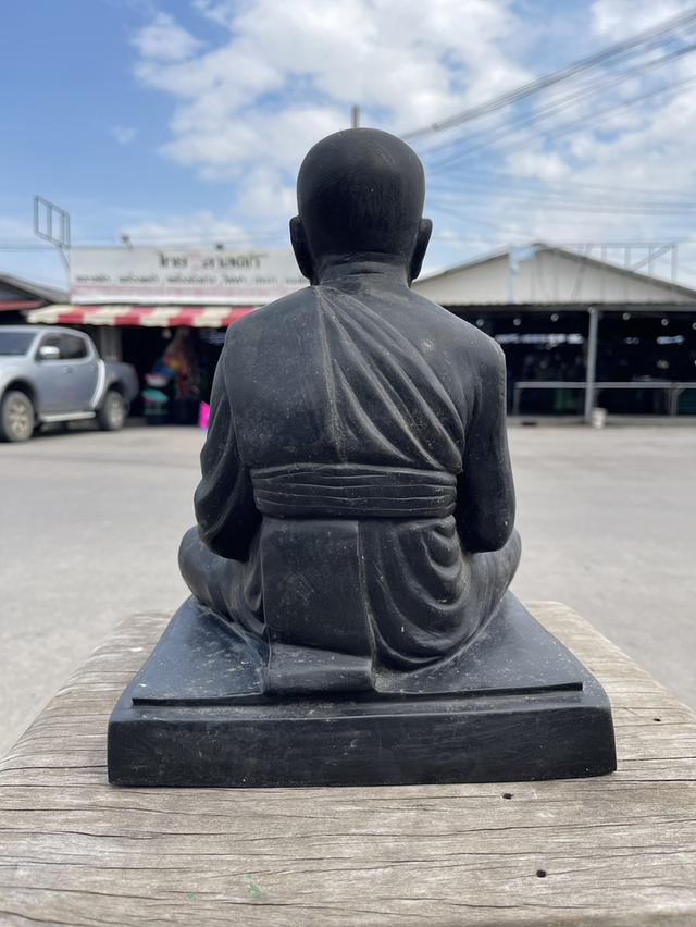 พระบูชาหลวงปู่ทวด ปี2550 วัดช้างให้ ปัตตานี เนื้อทองเหลือง หน้าตัก9นิ้ว 6