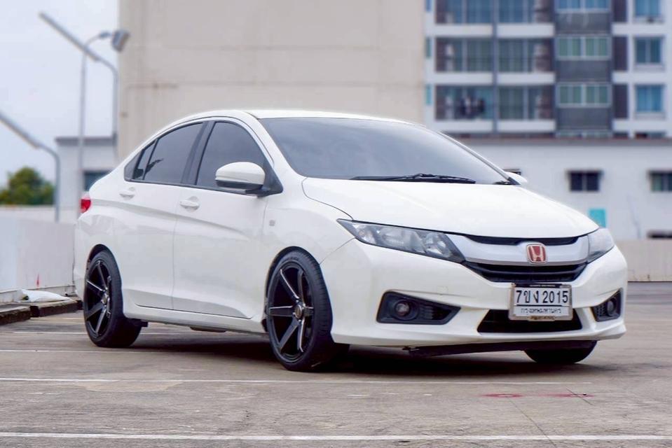 รหัสรถ QT2015 Honda city 1.5s เกียร์ m/t สีขาว ปี2014 รูปที่ 2