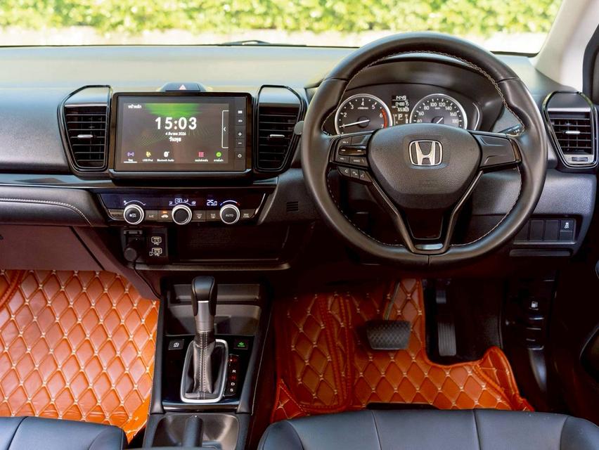 HONDA CITY 1.0 TURBO SV Hatchback ปีจด 2023 ♨️ ประกันเครื่องเกียร์3ปี/ 30,000 km.♨️ รูปที่ 4