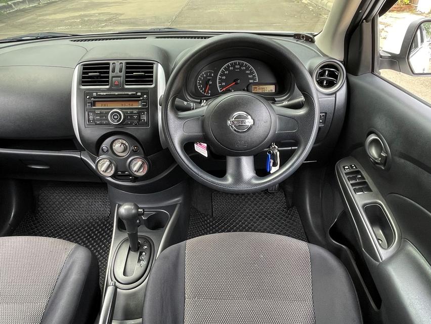 NISSAN ALMERA 1.2 E CVT ปี 2012 เกียร์AUTO สภาพนางฟ้า 7