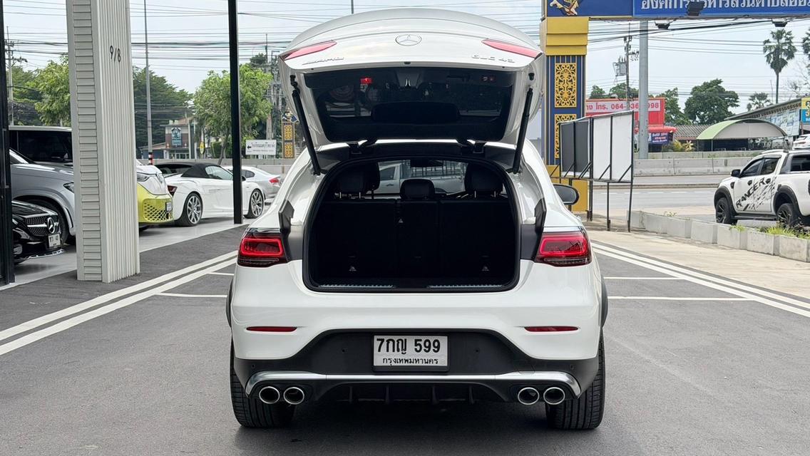 2020 BENZ GLC 43 COUPE 4 Matic สีขาว Milage 82,XXX KM รถสวย ไม่มีอุบัติเหตุ เซอร์วิส ตามระยะ รูปที่ 6