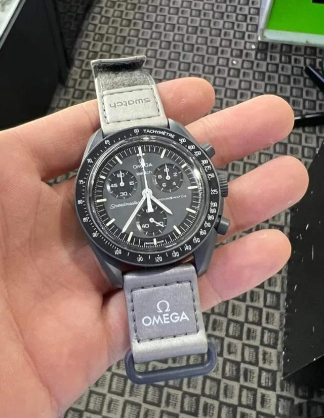 นาฬิกา Swatch X Omega Marcury Chronograph 3