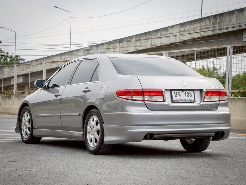Honda ACCORD 3.0 V6 VTEC ปี2003 รถบ้านแท้ ภายในลายไม้ ไม่เคยชน พร้อมใช้งาน