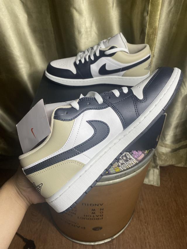AIR JORDAN1 LOW SUMMIT WHITE OFF NOIR รูปย่อยที่ 3