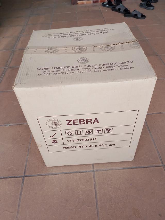 หม้อก๋วยเตี๋ยว Zebra 2ช่อง ยังไม่เคยใช้งาน