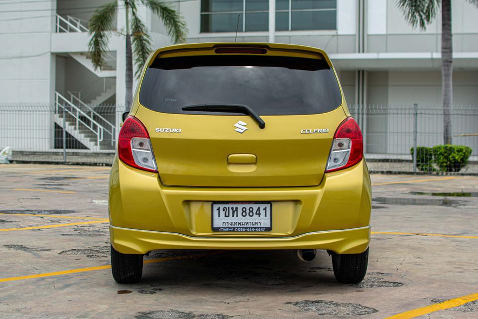 ปี 2015 Suzuki Celerio 1.0GLX Hatchback A/T สีเหลือง 3
