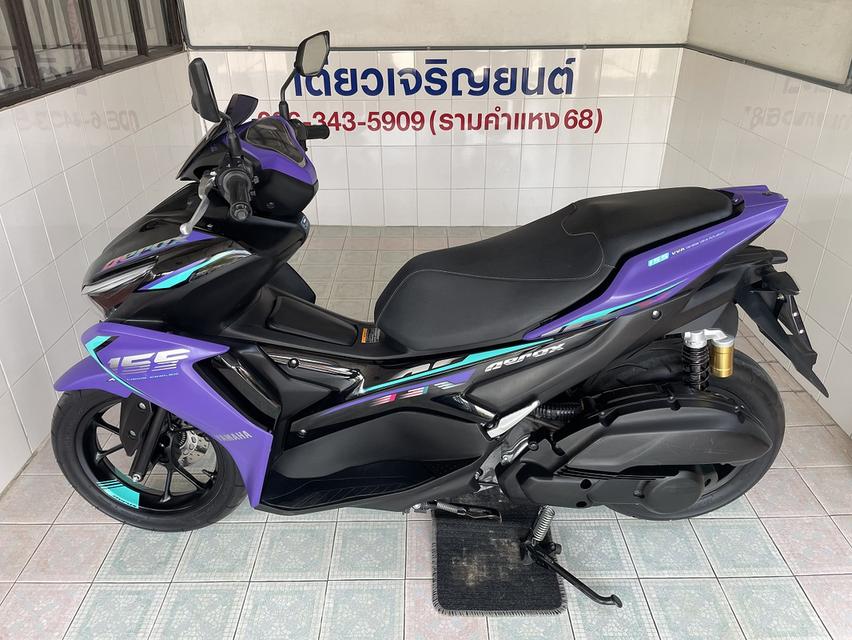 Aerox ABS Connected ไมล์แท้ กุญแจครบ ไม่ล้ม ไม่ชน สภาพพร้อมใช้ เครื่องเดิม ศูนย์ดี ชุดสีสวย มีรับประกัน วิ่ง5000 ปลายปี66 4