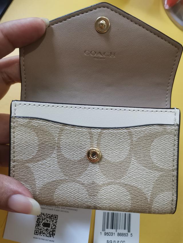 Coach​ กระเป๋าใส่บัตร 4
