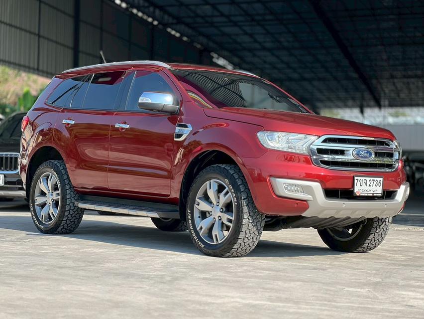 ปี 2015 FORD EVEREST, 3.2 TITANIUM PLUS 4WD มือเดียวป้ายแดงซื้อสดมา คู่มือ+บุ๊คเซอร์วิสครบ รูปที่ 3