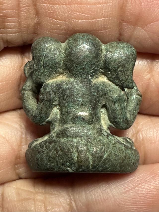 รูปหล่อโบราณพระพิฆเนศ เนื้อสัมฤทธิ์ 2