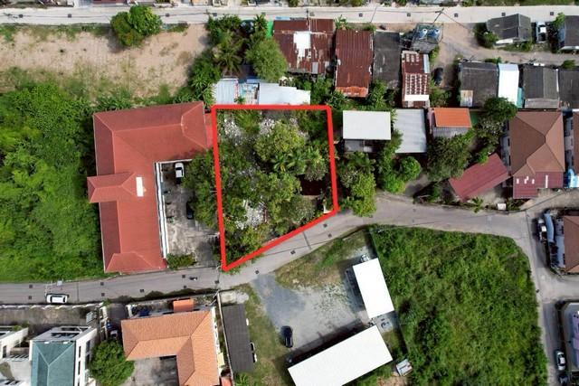 ขายที่ดินพัทยากลาง | ใกล้ถนนสายสุขุมวิท กว้าง 194 ม. บางละมุง ชลบุรี 1