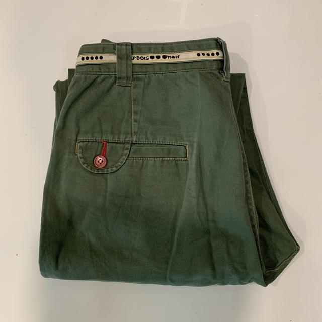 FRAPBOIS half Chino Pant สี Olive Green รูปที่ 18