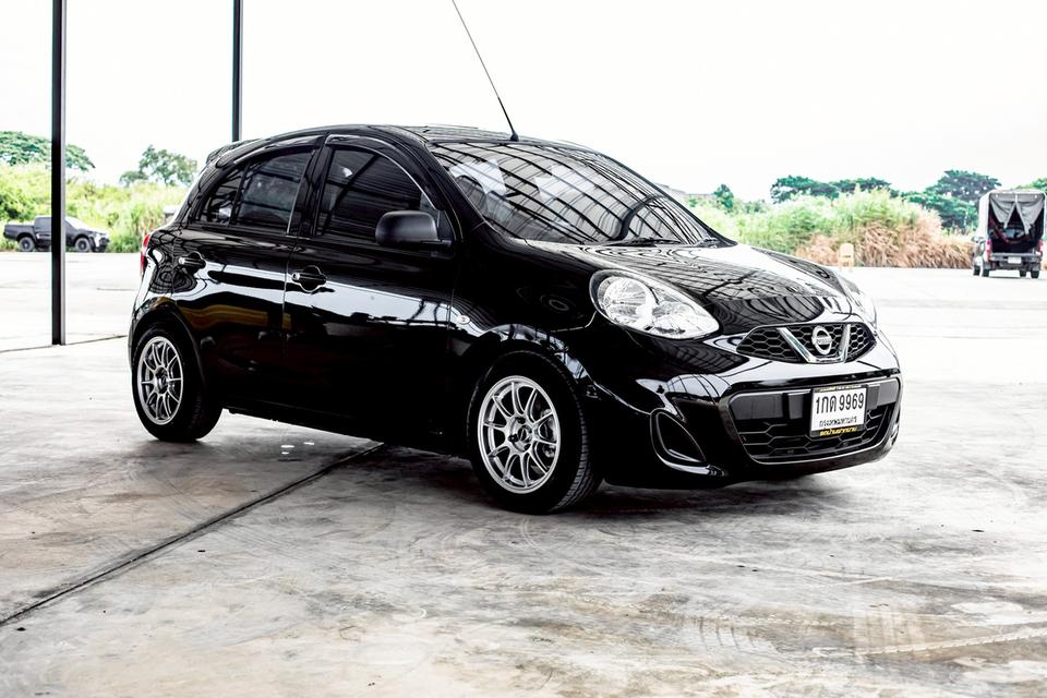 Nissan March 1.2 E เกียร์ MT ปี 2018 สีดำ ไมล์ 15,000 4