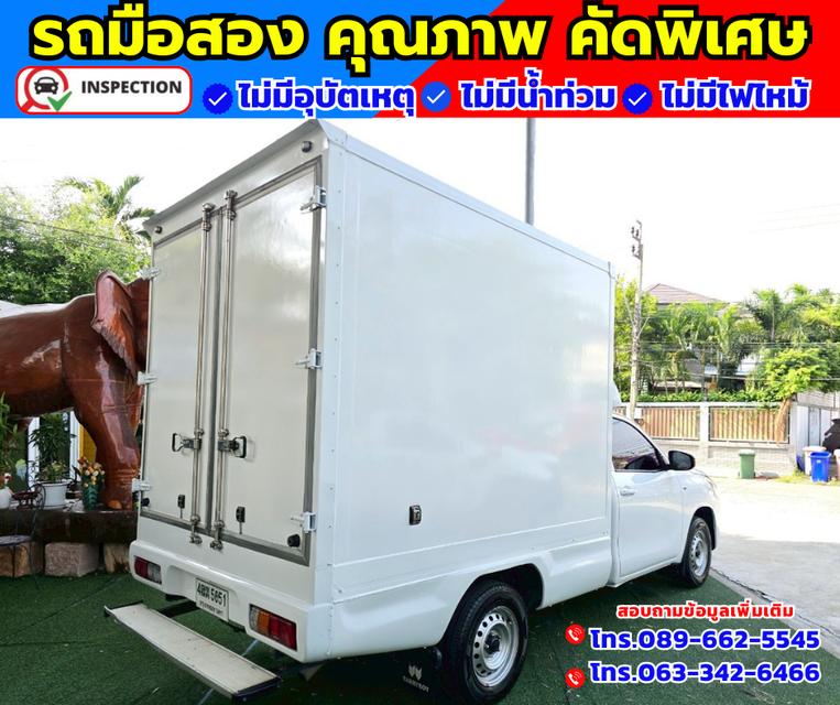 🚗ปี2021 Toyota Hilux Revo 2.4 SINGLE Entry 📌รถตู้เย็นพร้อมใช้งาน เสริมแหนบ 6
