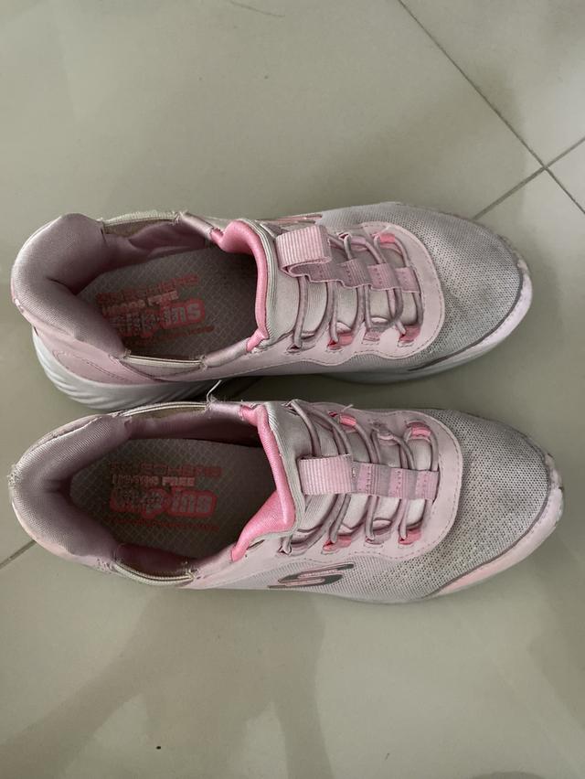 รองเท้า เด็ก SKECHERS SLIP-INS สึชมพู