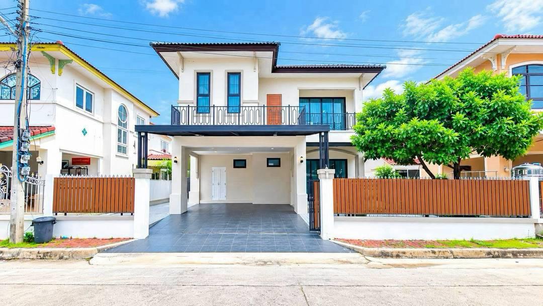 หมู่บ้านชัยพฤกษ์ ถนนวัดลาดปลาดุกบ้านเดี่ยว 2 ชั้น  ตกแต่งใหม่ ซอยวัดลาดปลาดุก มีพื้นที่เยอะ  ราคาจับต้องได้ 2