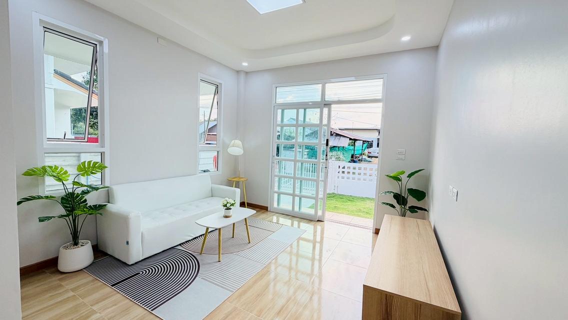 บ้านเดี่ยวชั้นเดียว 2 ห้องนอน 1 ห้องน่ำ 3