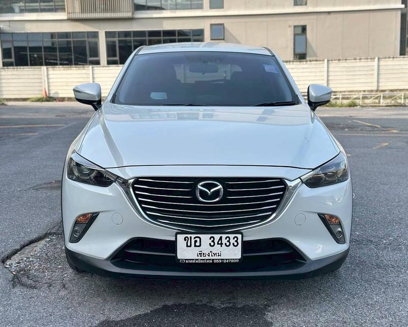 รหัสรถ QT3433 Mazda CX-3 2.0S Skyactiv เกียร์ออโต้ สีขาวพิเศษจาก Mazda ปี 2015