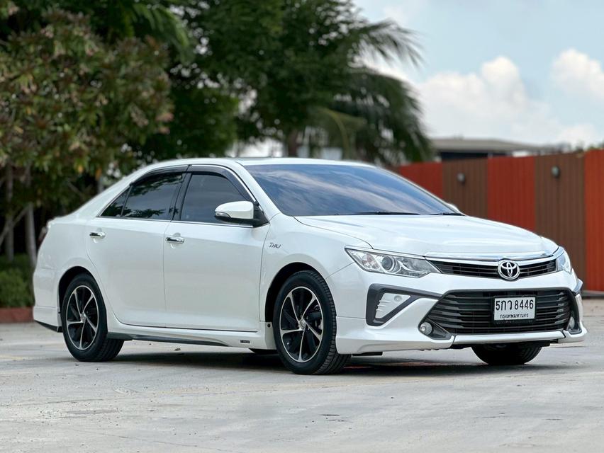 รหัสรถ PAT8446 Toyota Camry 2.0 G Extremo สีขาวมุก ปี 2017 3