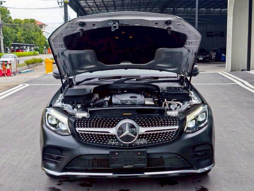 รหัสรถ KPV53 2018 Benz GLC250 Coupe AMG Plus สีเทา WRAP ดำ 2