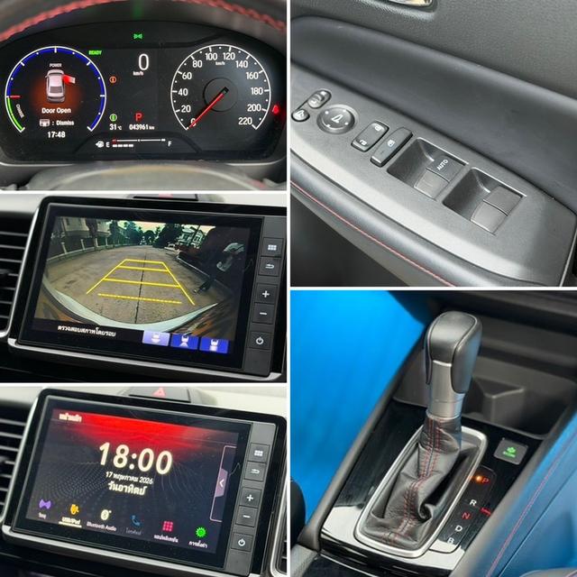 HONDA CITY 1.5 e:HEV RS ปี 2021 Top สุด ใช้งานน้อย 4 หมื่นโล ออฟชั่นเต็ม ประหยัดมาก รูปที่ 17