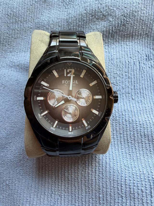 นาฬิกาfossil ของสะสม สภาพสวยตัวเรือนสีดำสวยมาก