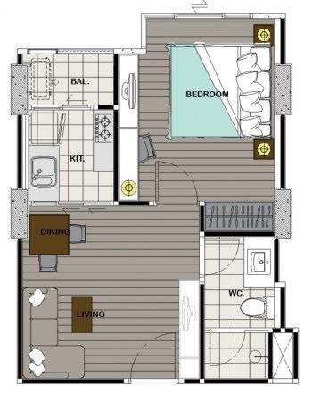 คอนโดใน The President Sathorn - Ratchaphruek (เดอะ เพรสซิเดนท์ สาทร - ราชพฤกษ์) เฟส 2 2