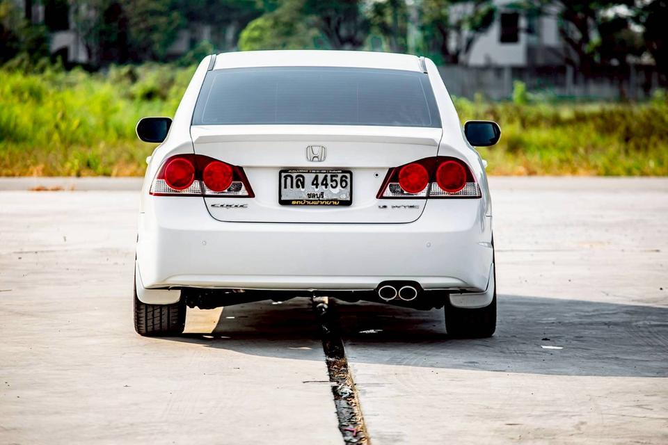 Honda Civic Fd 1.8E สีขาว ปี 2008 เกียร์ออโต้ มือเดียวป้ายแดง รูปที่ 8