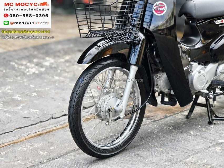 super cub 2023 วิ่ง6000โลแท้ สตาดมือ รถบ้านแท้มือเดียว สภาพป้ายแดง No1105 11