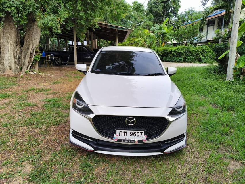 MAZDA 2 SKY ACTIV 1.3 S LEATHER (MNC) 2020 AT รถปี2020สีขาว