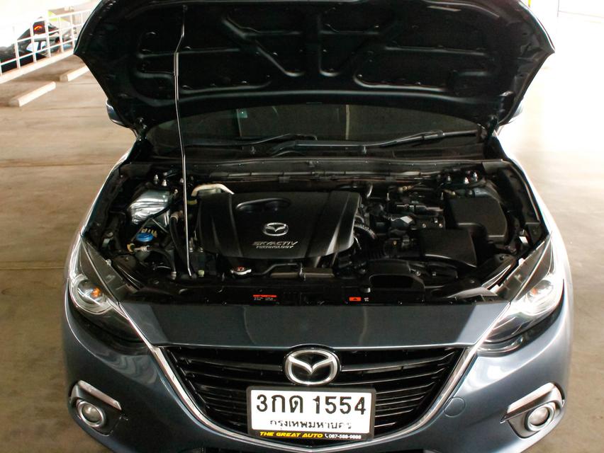 MAZDA 3 2.0 S ปี 2014 โฉม ปี14-19 4Dr สีเทา เครื่องยนต์เบนซิน AUTO ไมล์แท้เพียง 247,831 km. 10